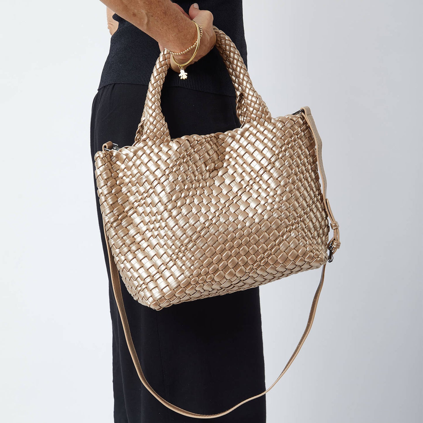 Medium Hobo Champagne