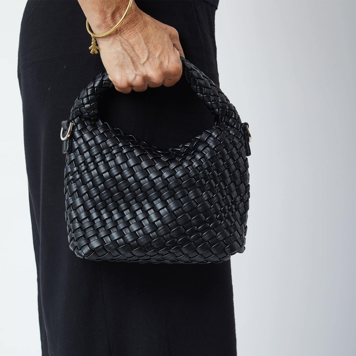Mini Hobo Bag Black