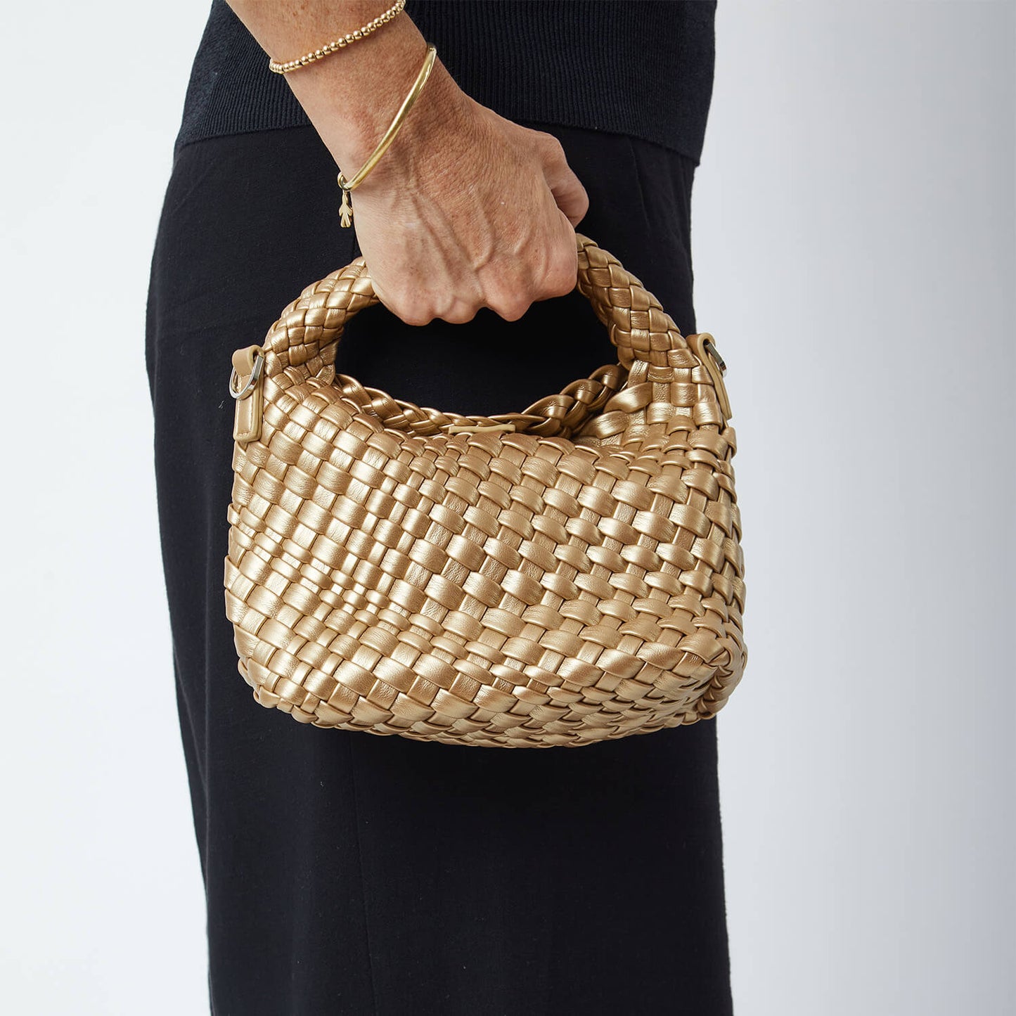Mini Hobo Bag Gold