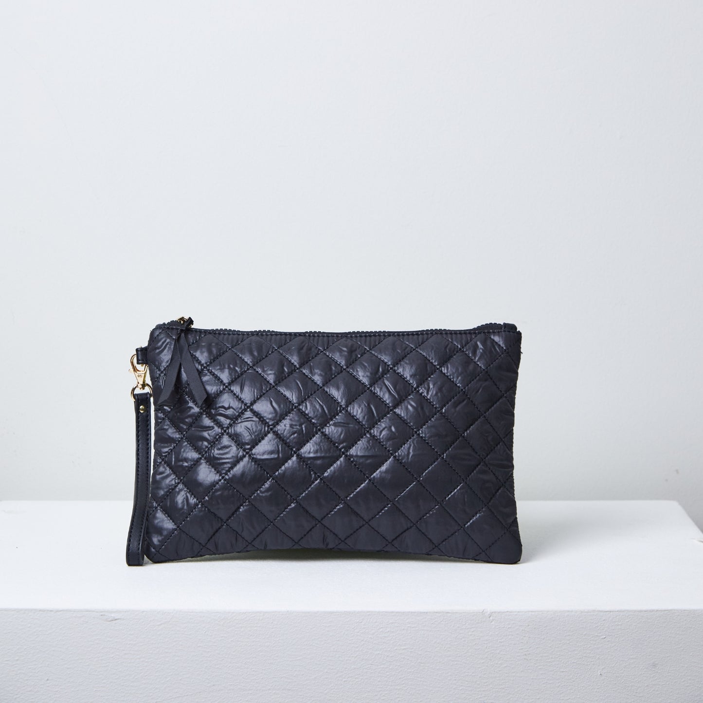 Quilted Pouch Black