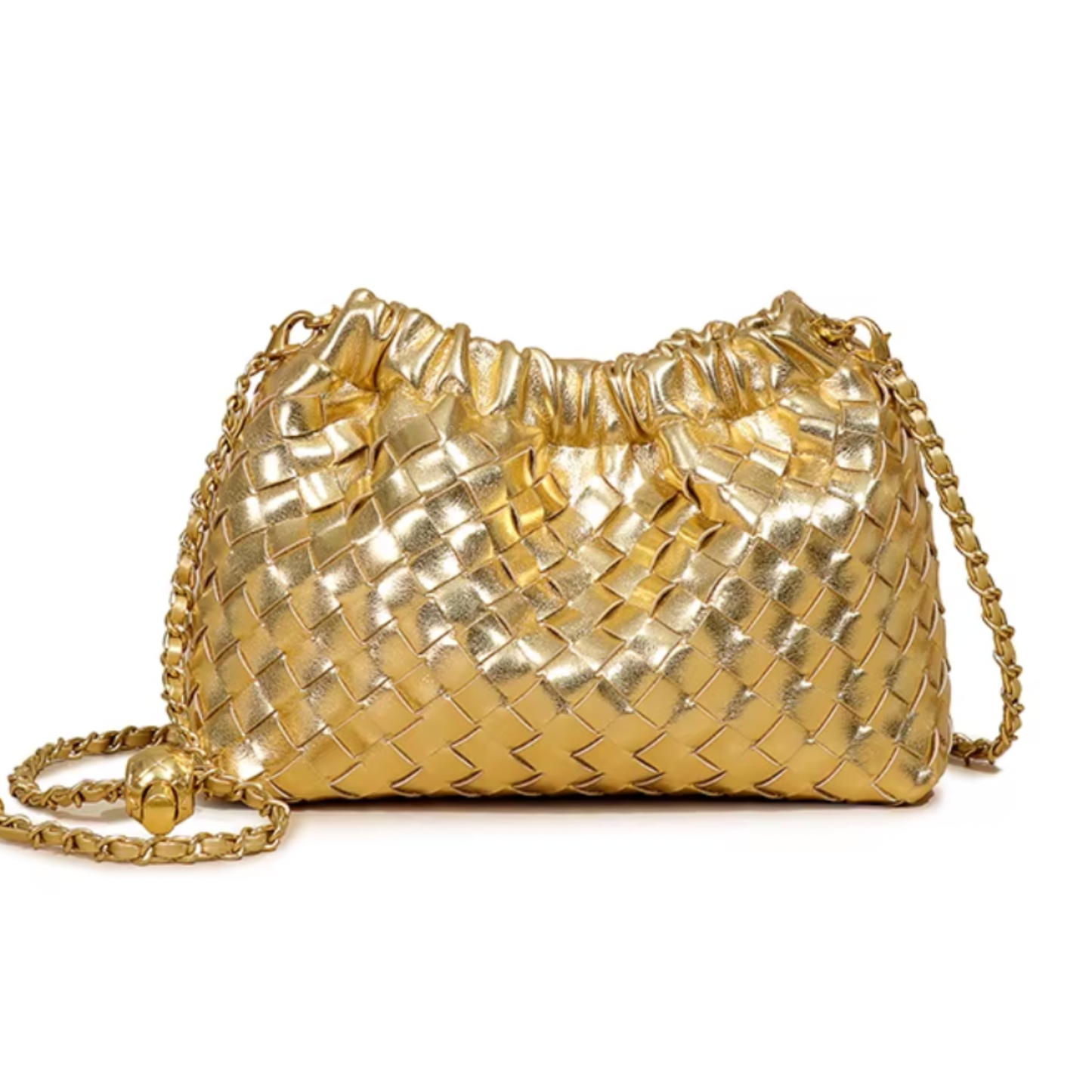 Chain Clutch Gold
