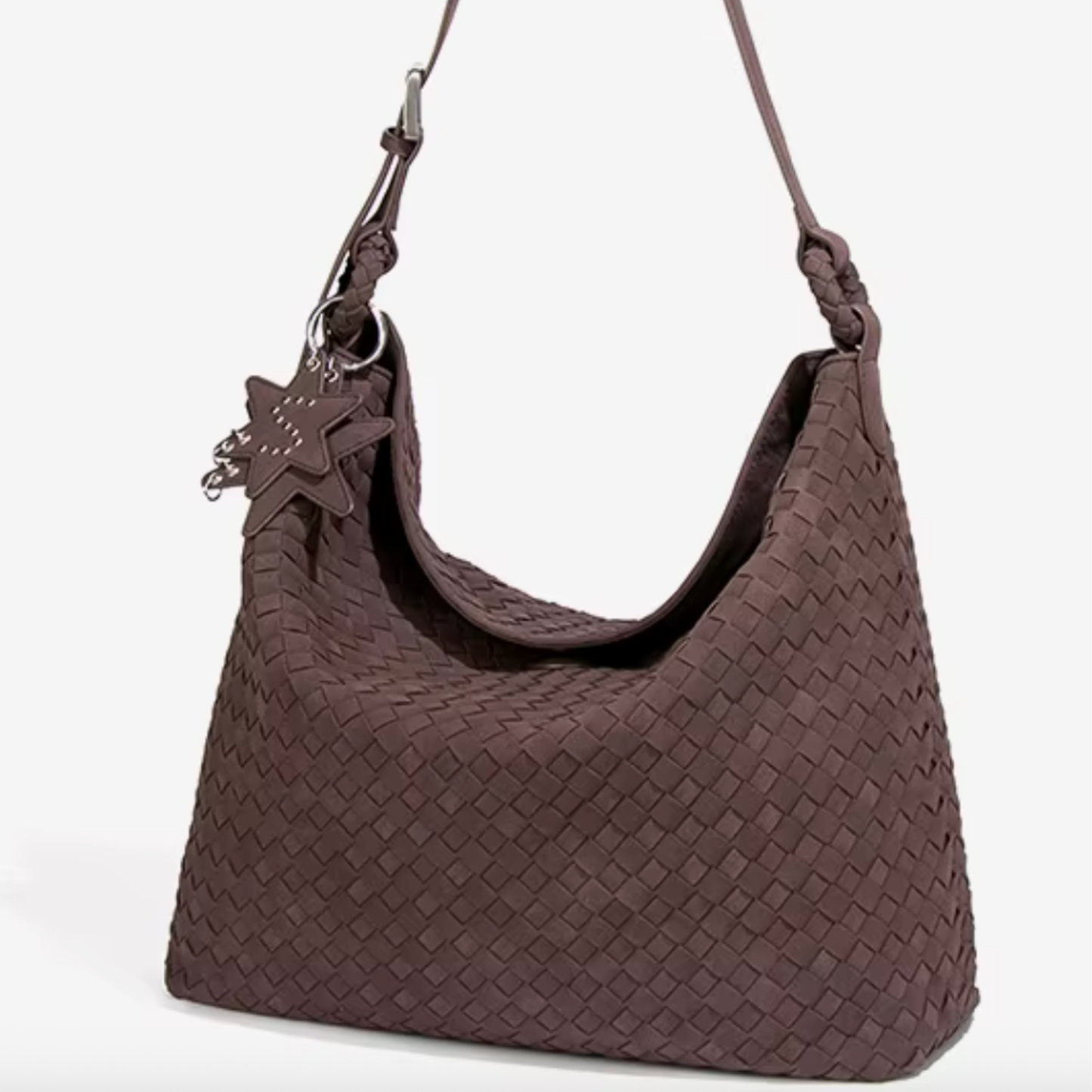 Suede Hobo Chocolate