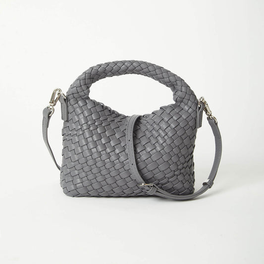 Mini Hobo Bag Grey