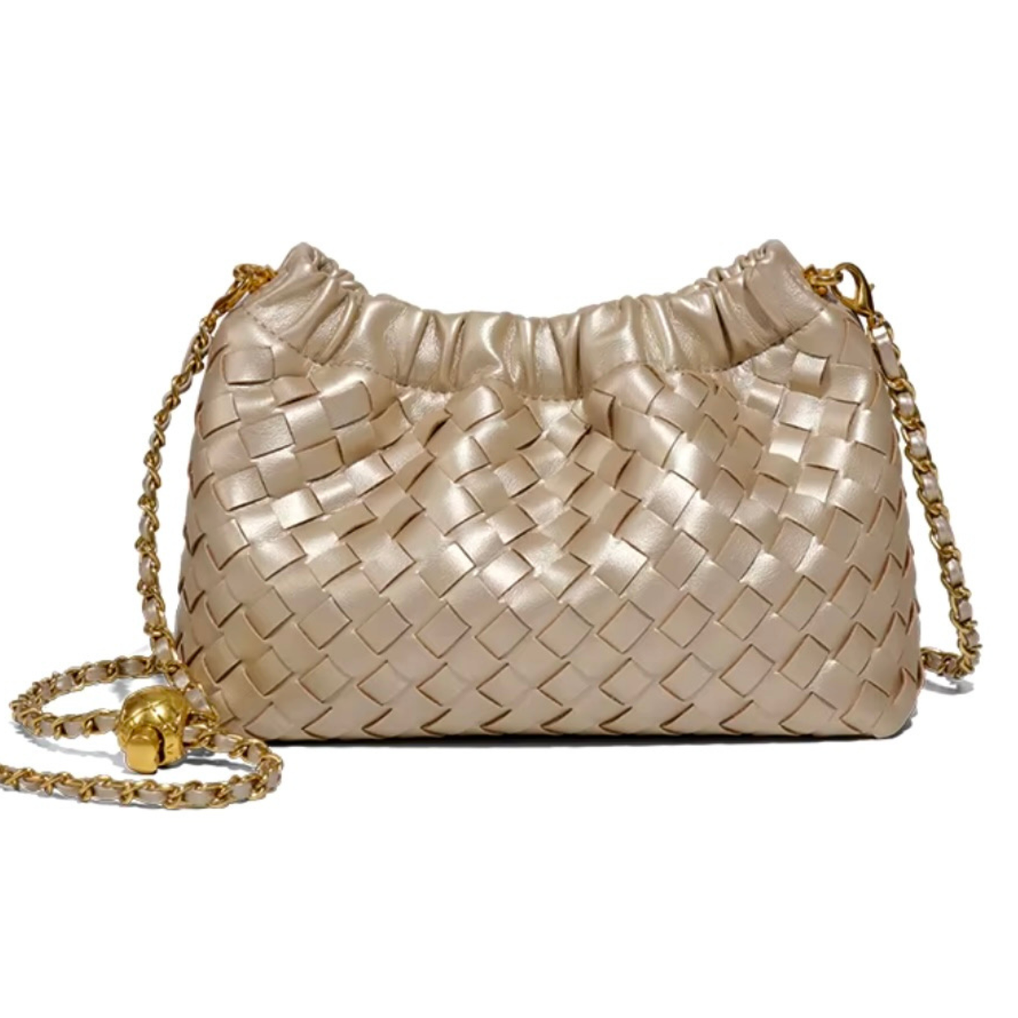Chain Clutch Champagne